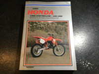 1981-1988 Honda CR60-125R Pro-Link Manual CR60R CR80R CR125R