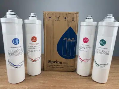 iSpring F4-CUA4 4-Stage Replacement Filter Set – New Sealed, View more