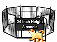 Dog Pen 24 Inch Height