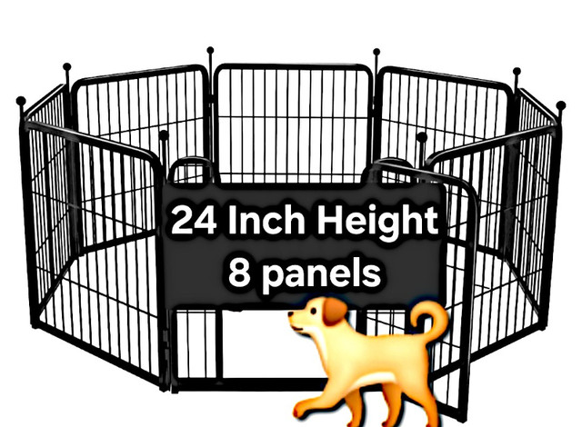 Dog Pen 24 Inch Height in Accessories in London