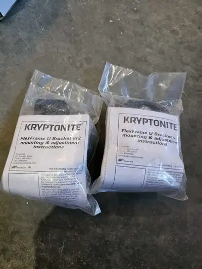 Kryptonite FlexFrame-U Bracket v2 bicycle U-lock mounts, View more