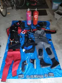 Scuba Diving Equipment Wet & Dry