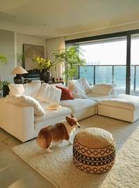 Off white cloudy sofa Markham / York Region Toronto (GTA) Preview