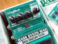 DIGITECH XBW X-Bass Synth Wah Envelope Filter Effects Pedal