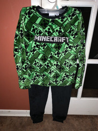 Minecraft Mojang Luxe Fleece Velour Super Soft Pyjamas