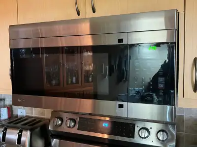 Over-the-Range microwave., View more