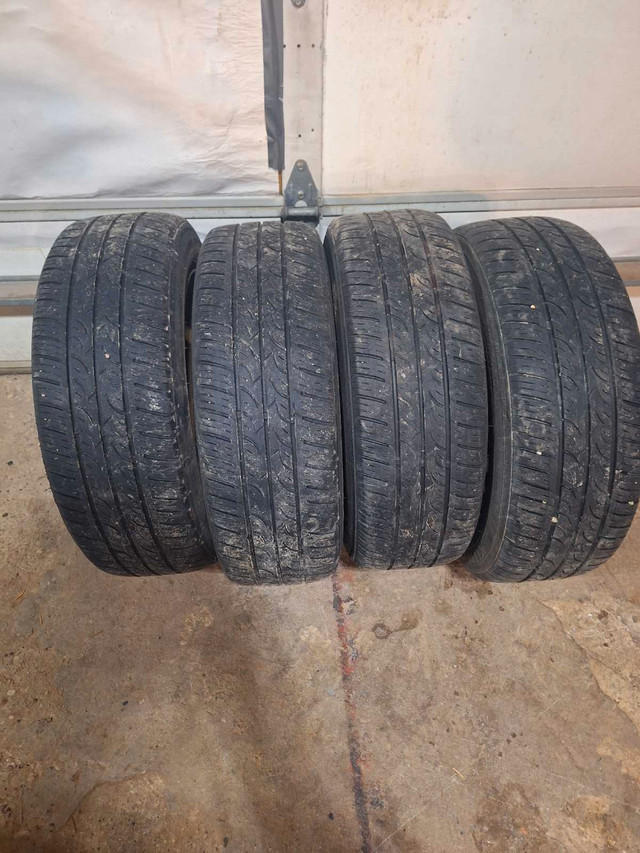 4 KUMHO Tires on steel rims in Tires & Rims in St. Albert - Image 2