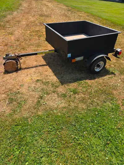 Snowbear 4'x4' Utility Dump Trailer For Small Car For Sale In Truro. This Trailer Is In Great Condit...