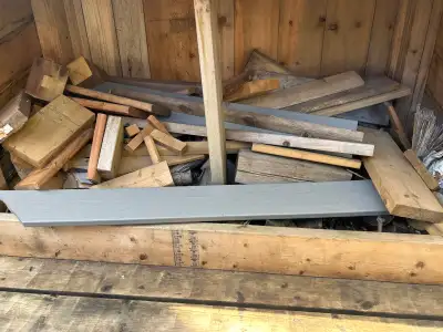 free scrap wood / mixed firewood , View more