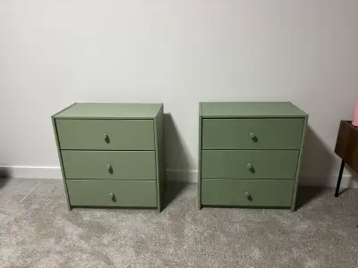 slim fit dress slacks VINTAGE VAJER DRESSER BY TOMAS JELINEK FOR IKEA, 1995 (GREEN)  Fussy People