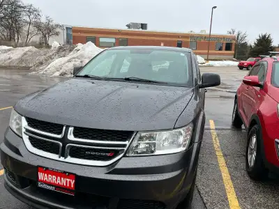 Dodge Journey 2016 1 year and a half of warranty for engine and transmission Clean Carfax Safety 4 m...