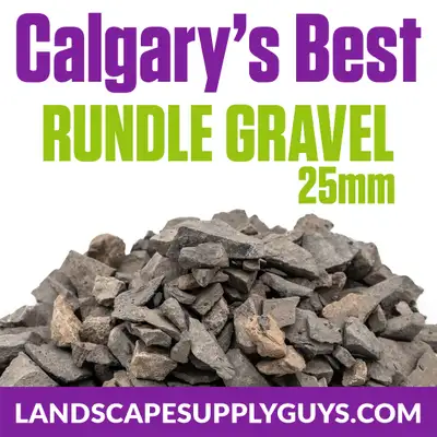 20MM Road Crush Gravel 1-Yard Bag - $210 14MM Washed Rock / Pea Gravel 1-Yard Bag - $230 20MM Drain...
