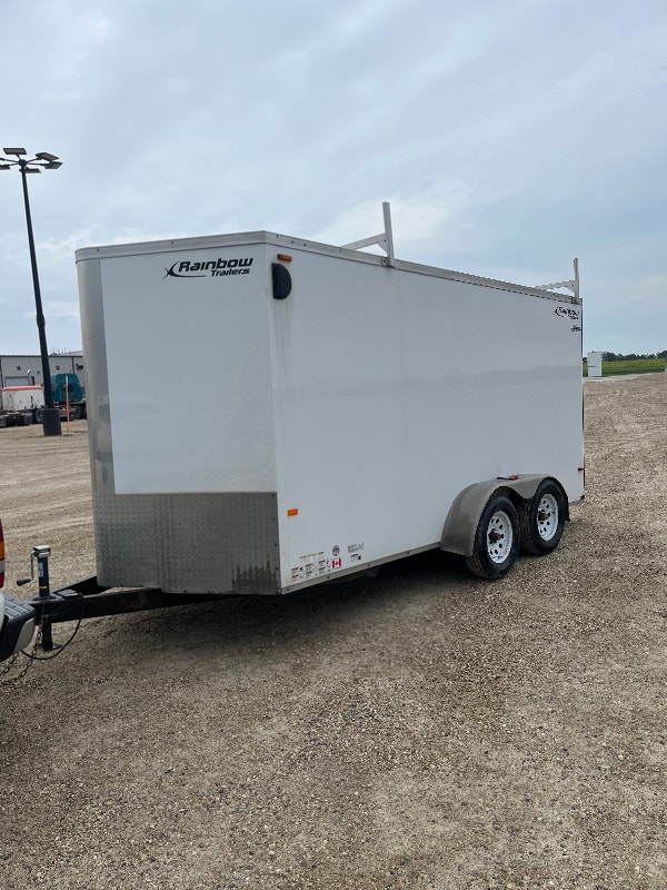 2018 14 foot enclosed rainbow trailer Cargo & Utility Trailers Edmonton Kijiji