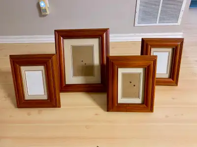 Wooden Picture Frames Set of 4, View more