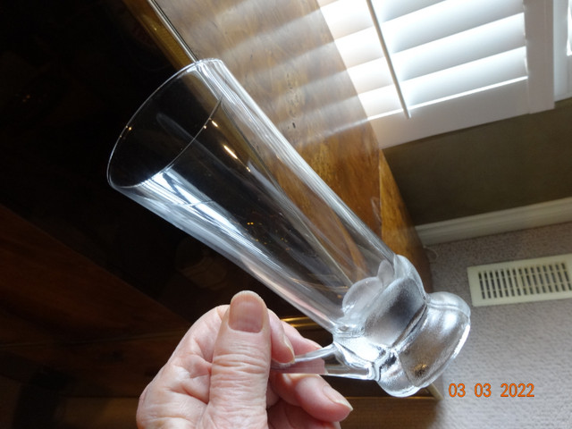Mugs, glass, for coffee, Spanish, Irish type, handles, base, nic in Kitchen & Dining Wares in Kelowna - Image 3