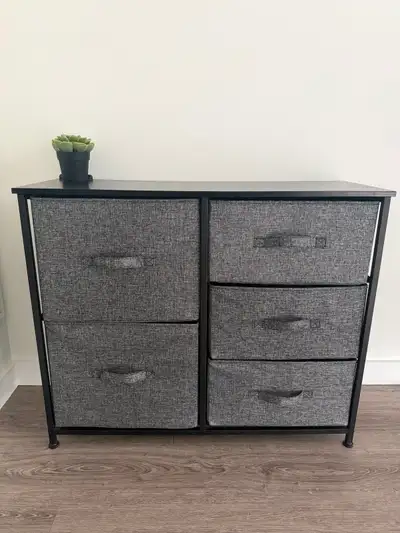 5 Drawers Storage Dresser, Fabric Dressers Tower Units, View more