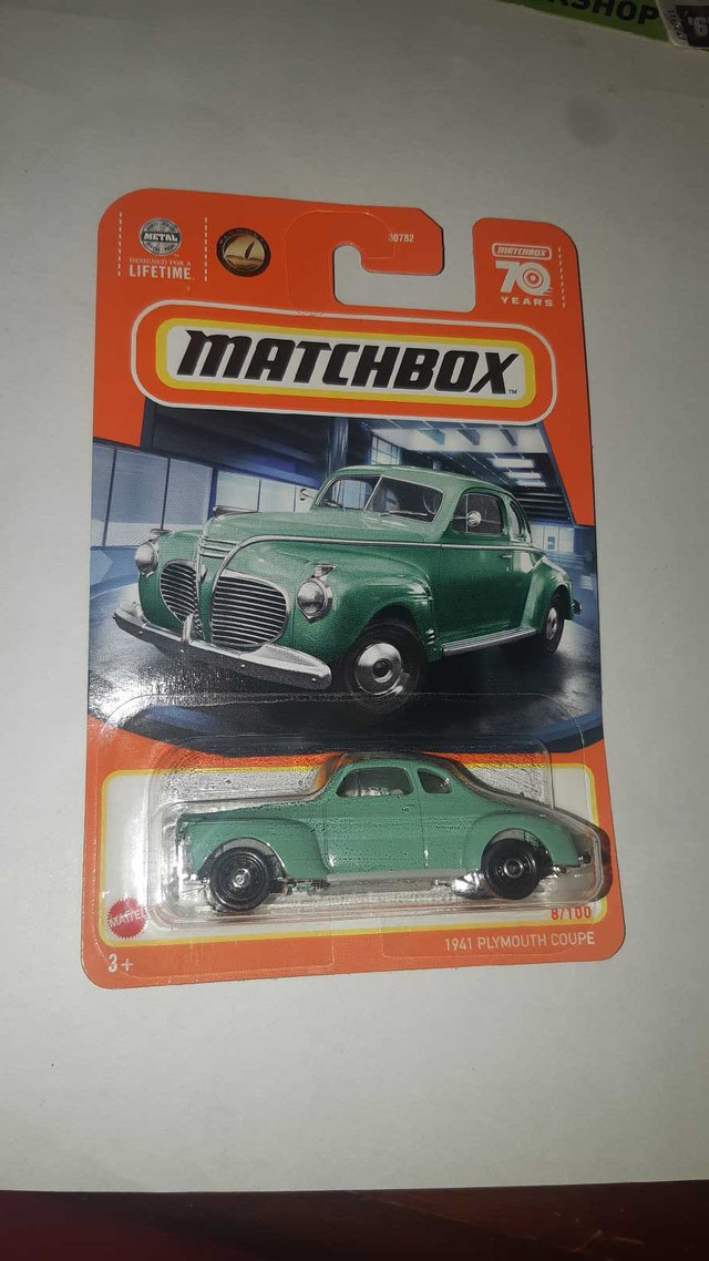 1941 Plymouth Coupe Matchbox Showroom 2024 in Toys & Games in Guelph