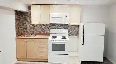 Bachelor basement unit in North York