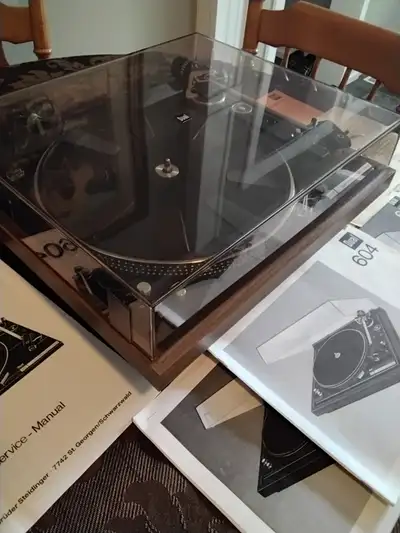 Dual 604 turntable, View more