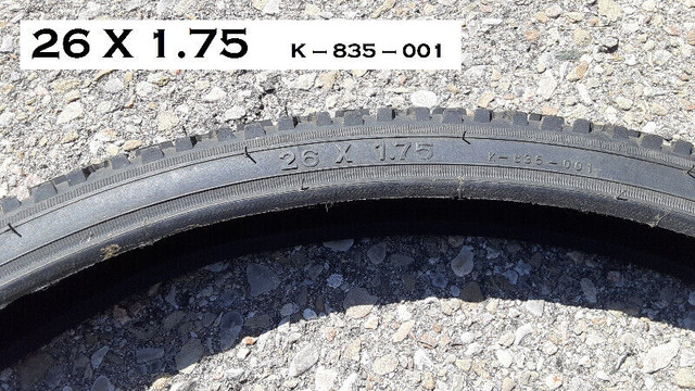 REPLACEMENT MTB PARTS --- KENDA TYRE + INNER TUBE (26X1.75) in Frames & Parts in Mississauga / Peel Region - Image 3