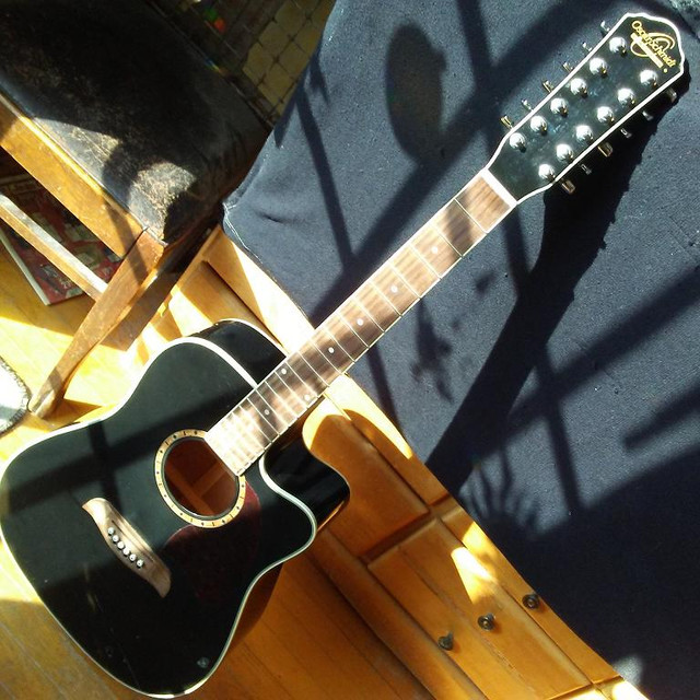 OSCAR SCHMIDT - 12 STRING - SINGLE CUT-AWAY - ACOUSTIC GUITAR in Guitars in Cornwall