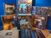 Folklore The Affliction board game with all expansions HUGE