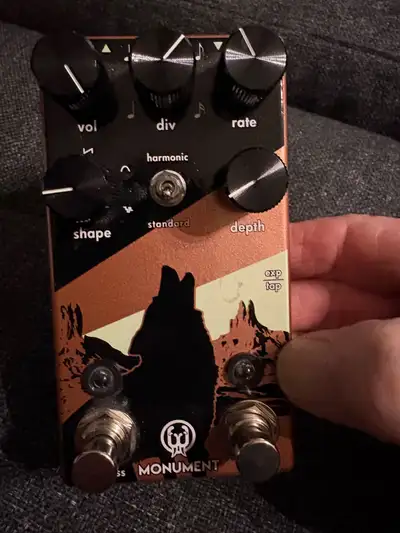 Walrus Audio Monument Tap Tempo Tremolo V2. Great condition. Lots of control. Many shapes for both s...