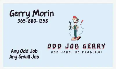 Odd Job Gerry, View more