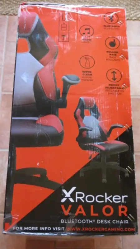 X Rocker Valor 2.0 Ergonomic Adjustable Swivel PC Gaming/Office in Chairs & Recliners in Cranbrook - Image 6