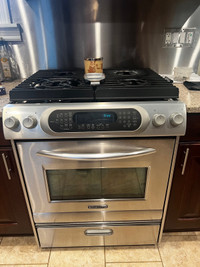 Kitchen aid 30”gas stove