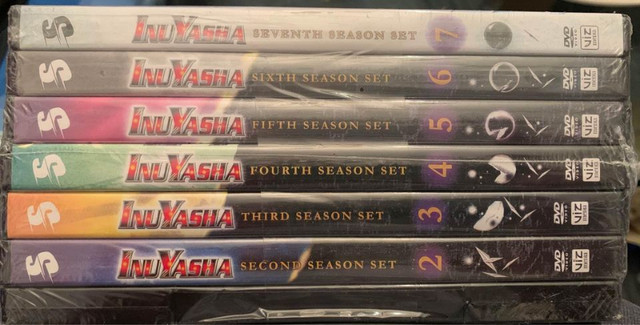Inuyasha dvd collection season 1-7 and movie 1-4 New and sealed! in CDs, DVDs & Blu-ray in Markham / York Region - Image 3