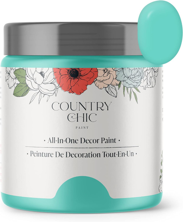Country Chic 16oz Chalk Paint Plus Clear Top Coat 16oz in Hobbies & Crafts in City of Toronto
