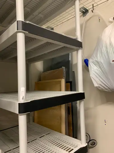 Storage Shelving Unit -HDX Heavy Duty Plastic, View more
