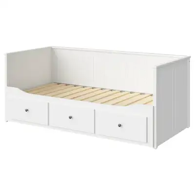 Lit Hemnes Ikea blanc 1 place convertible en très grand lit, View more