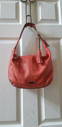 COACH Pebble Leather Hobo Purse Handbag