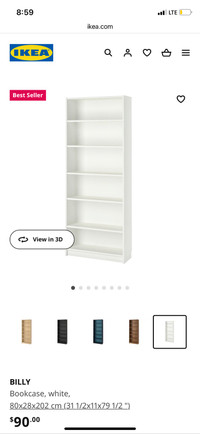 IKEA Billy bookshelf