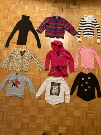 Girls Size 6 Longsleeve Shirts and Sweaters (9) - $2 for All, View more