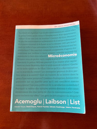 Microéconomie par Daron Acemoglu