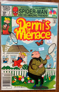 Marvel Comics Dennis the Menace Comic Books (1981), Mint Cond