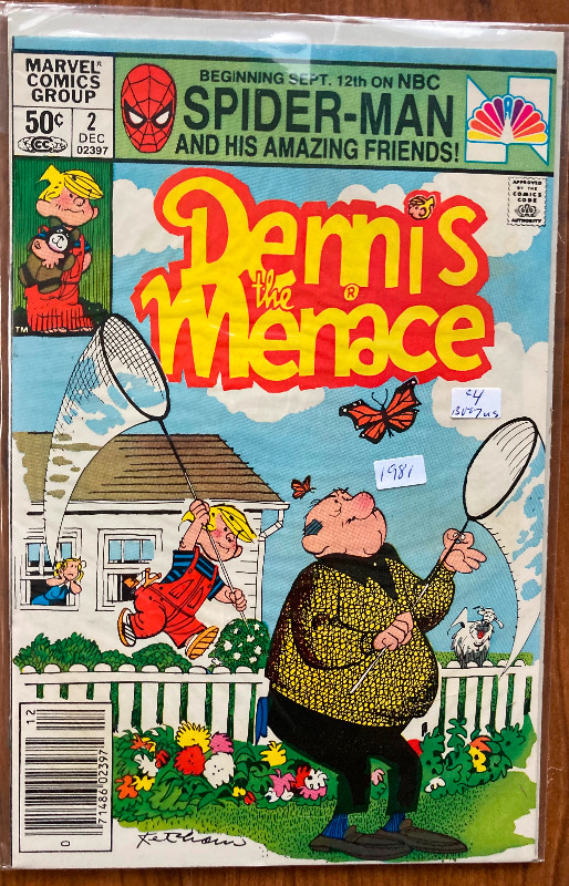 Marvel Comics Dennis the Menace Comic Books (1981), Mint Cond in Comics & Graphic Novels in Trenton