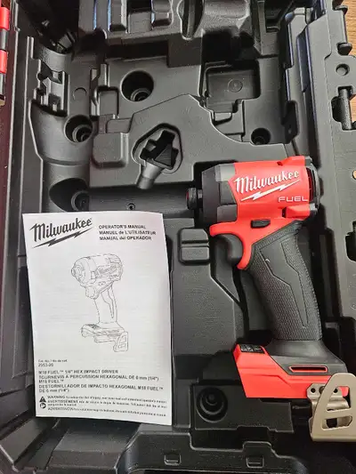 Milwaukee M18 Fuel Drill with case, View more