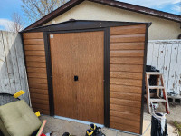 Storage shed only used 1 season 