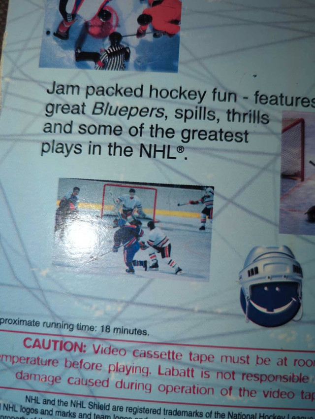NHL VHS FOOTAGE in Video & TV Accessories in Peterborough - Image 3