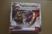 Casse-tete  super 3D CaptainAmerica 150 p