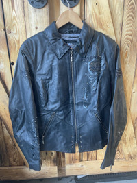 Women’s leather Jacket, Chapps, and Vest
