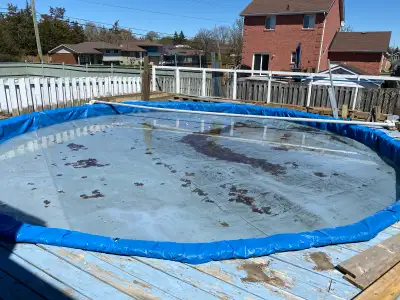Everything is with it pump filter ladder new liner last summer Free