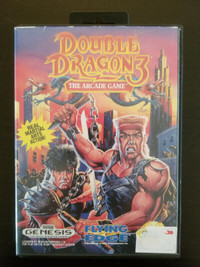 Double Dragon 3 The Arcade Game for Sega Genesis