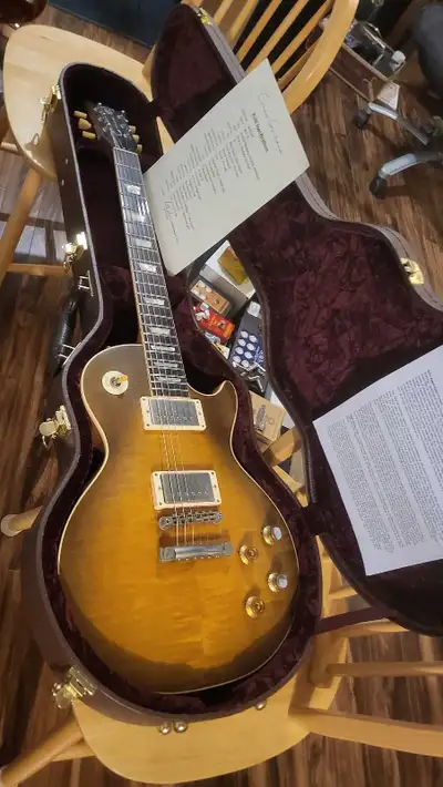 Corsa Manalishi '59 Les Paul relic Dirty Lemon Burst ohsc, View more