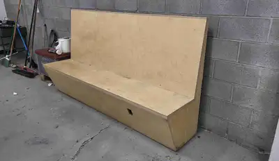 Large Wood Bench, View more