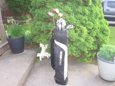 Men's Left Hand 12-pc Golf Clubs Set (Cadie Gear Supersole), View more
